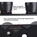 Adjustable Focus Fishing Binoculars - Glass Type 3 x 28