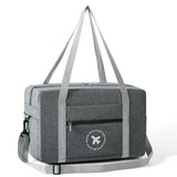 Foldable Travel Bag for Camping & Hiking - Large - Large Black