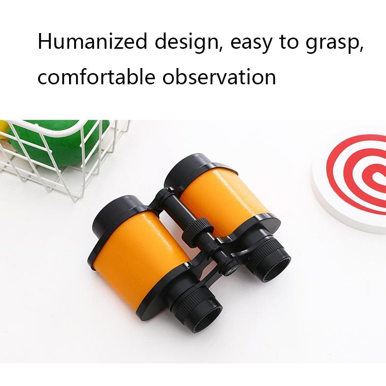 Mini Hd Toy Binoculars for Kids - Compact and Durable - Red