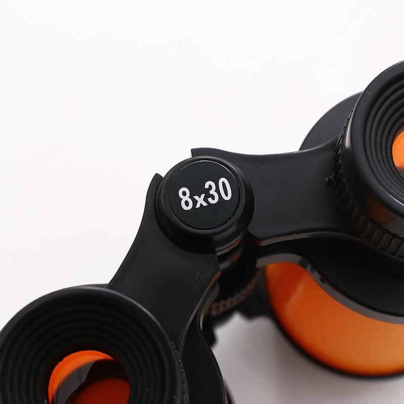 Mini Hd Toy Binoculars for Kids - Compact and Durable - Red