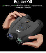 Green Professional HD Digital Night Vision Binoculars - 6X Optical Zoom, IR Illumination, Record 2.5K Video & 48MP Photos